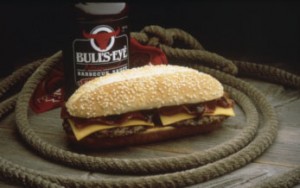Burger King LTO Bulls Eye BBQ Burger, Warren Ellish